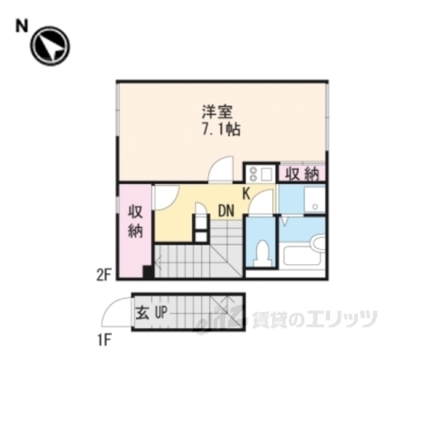 レオネクストカシオペアの間取り