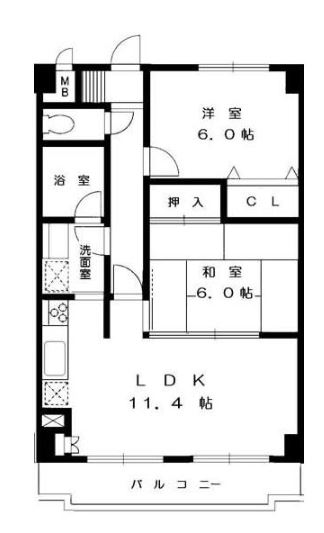 モンヴェール東戸塚の間取り