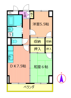 TSUNEビル(ツネビル)の間取り