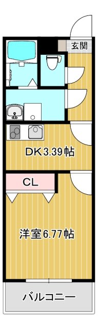 【仮）大江２丁目ＡＰの間取り】