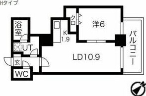 【ドエル琴似の間取り】