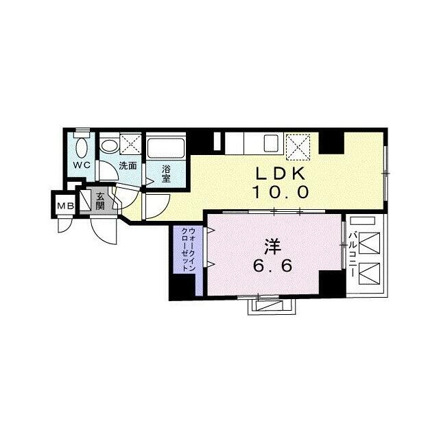 江東区北砂のマンションの間取り