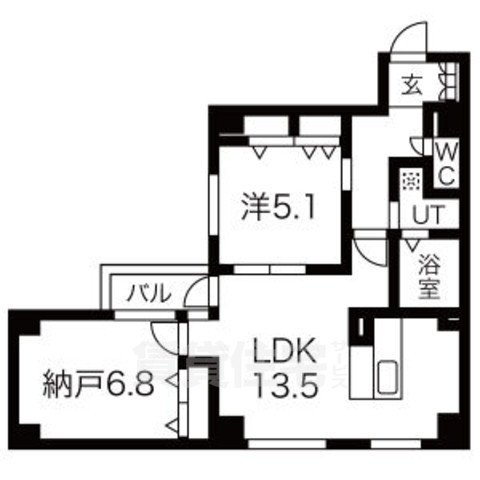 コモド御所南の間取り