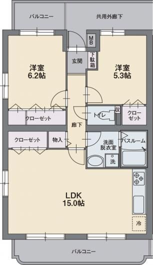 アルストロメリアの間取り