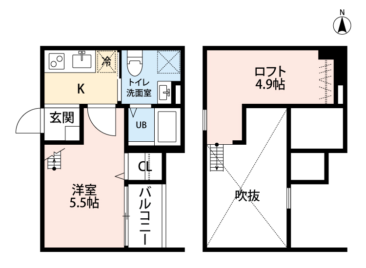 コンフォート　鈍池の間取り