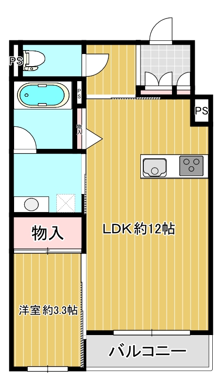 モンテリブロの間取り