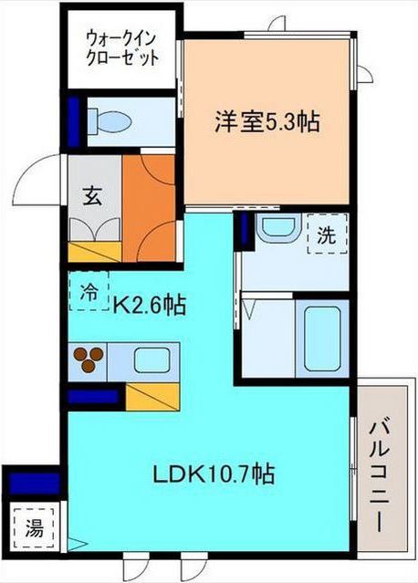 カサ　デ　オリーヴァの間取り