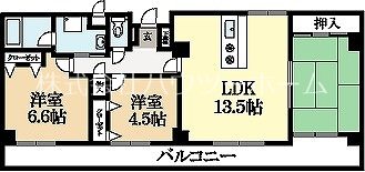 アクスタンスクエアの間取り