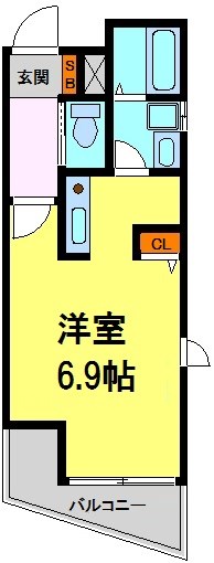 【川西市小花のマンションの間取り】