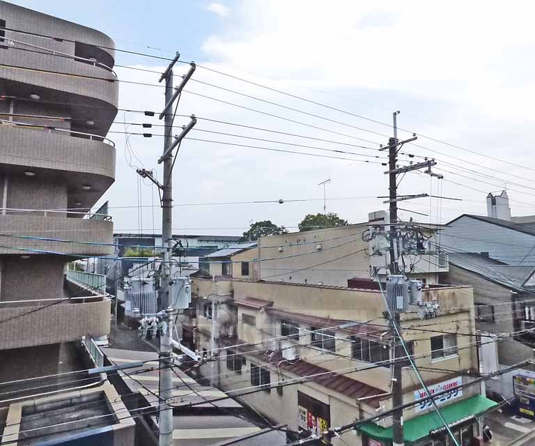 【京都市北区長乗東町のマンションの眺望】