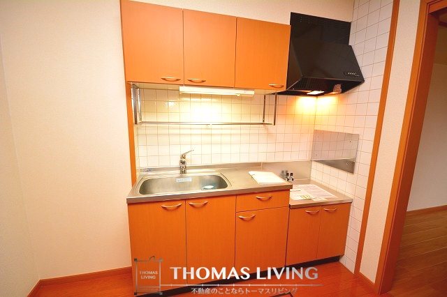 キッチン　コンロ設置可。お好きなコンロを設置下さい。