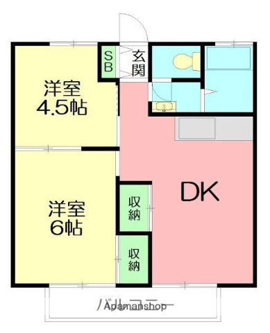 石丸ハイツ_間取り_0