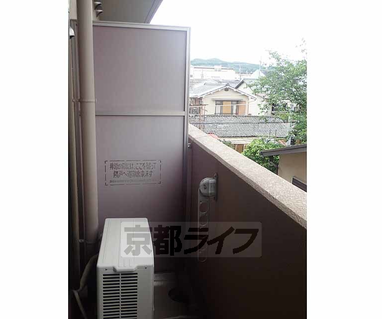 バルコニー　日当たり良好です。