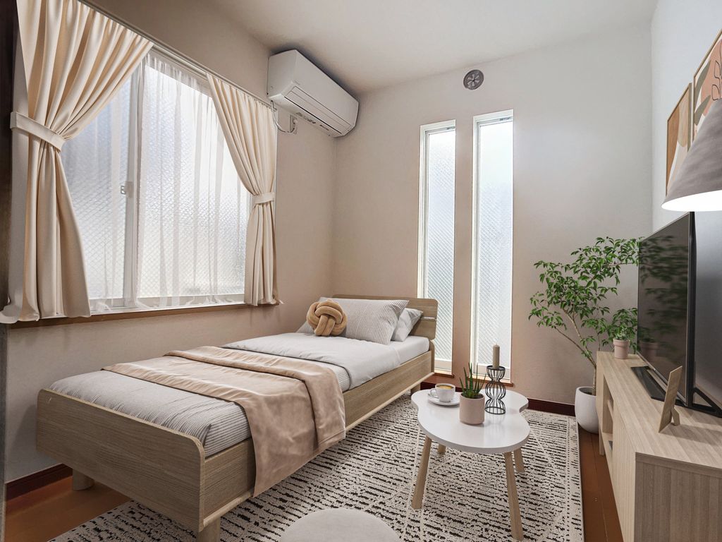 居室・リビング　※家具家電は物件に付帯しません。