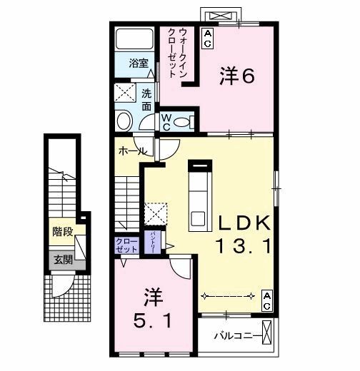 グラース カーサB_間取り_0