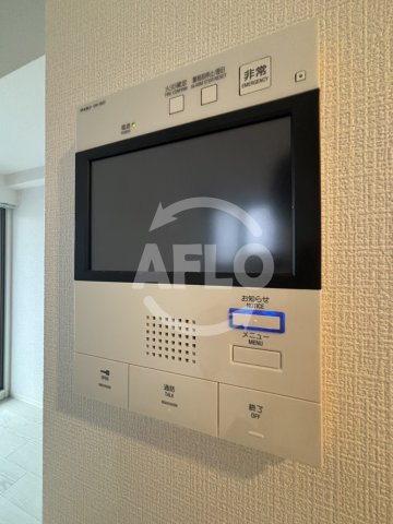 セキュリティ　JMFレジデンス桜ノ宮　モニター付きインターホン