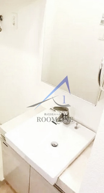 洗面設備　洗面台です。