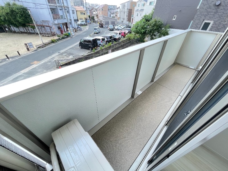 バルコニー　同仕様施工物件、実物とは異なります。