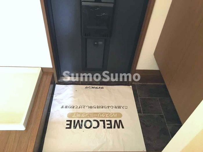 玄関　明るい玄関です