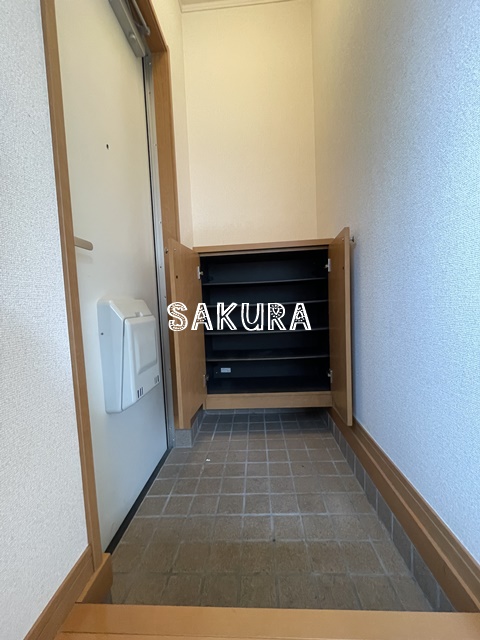 玄関　大容量のシューズボックス♪