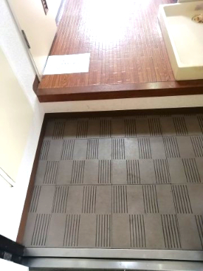 玄関　※写真は別室です