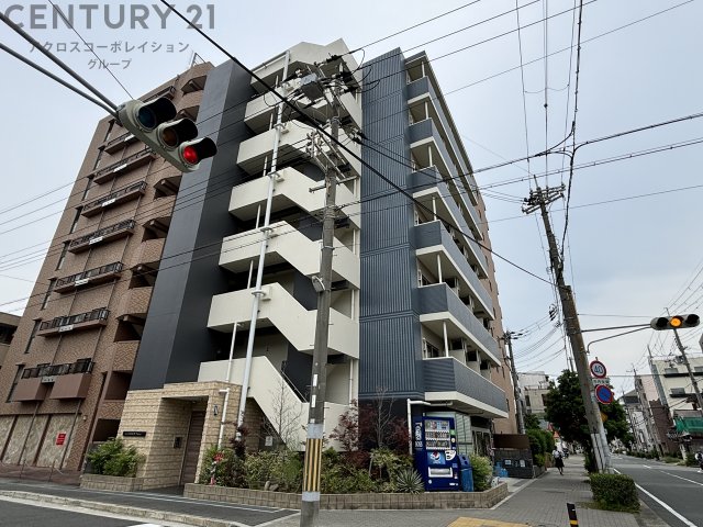 建物外観　オートロック・防犯カメラ付きで安心です！