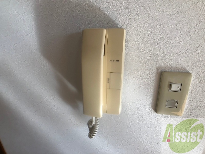 セキュリティ　インターホンは通話ができるので急な訪問があっても安心です