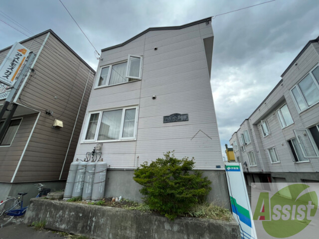 建物外観　札幌市北区新琴似二条「ノースヴィラ壱番館」