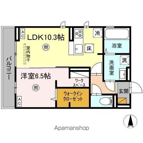 ソル ド レーヴ アッシュの間取り写真