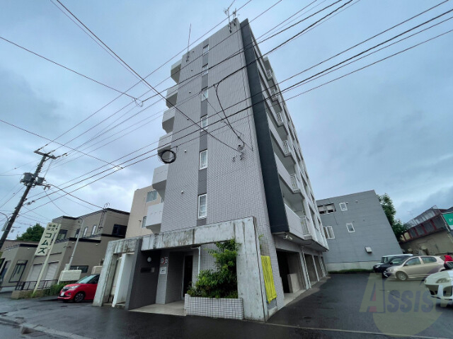 建物外観　札幌市中央区北６条西「アンビエンテ６１９」