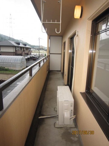 バルコニー　別号室の写真です。