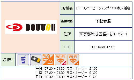 その他　ドトールコーヒー（その他）まで521m