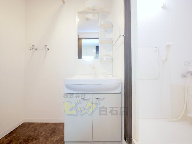 洗面設備　シャンプードレッサー完備しています♪