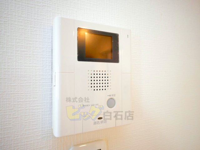 セキュリティ　モニター付きインターホン完備しています♪