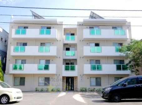 建物外観　広々１ＬＤＫオール電化マンションです♪