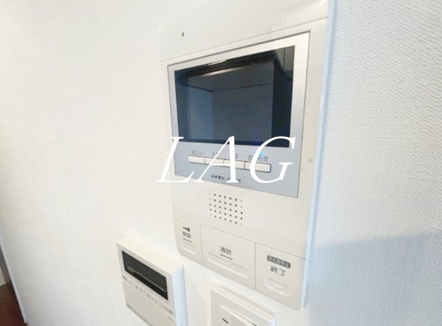 セキュリティ　モニター付インターホンです。