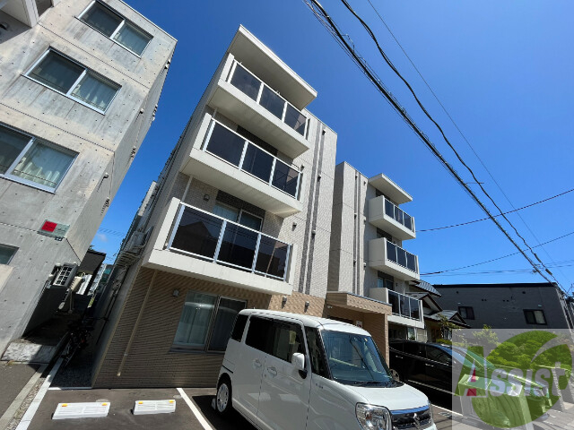 建物外観　札幌市北区麻生町「クラリス麻生II」」