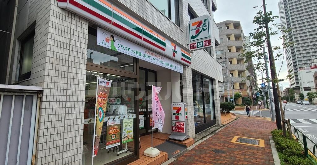 コンビニ　セブンイレブン　清澄白河駅東店（コンビニ）まで80m