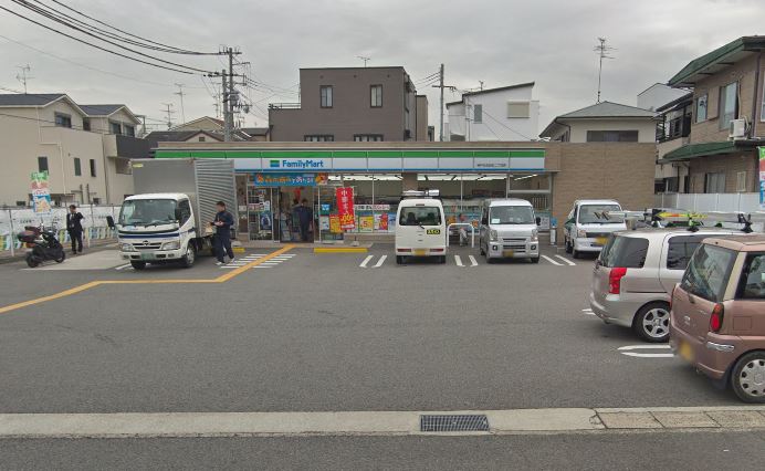 コンビニ　ファミリーマート 神戸住吉宮町二丁目店（コンビニ）まで550m