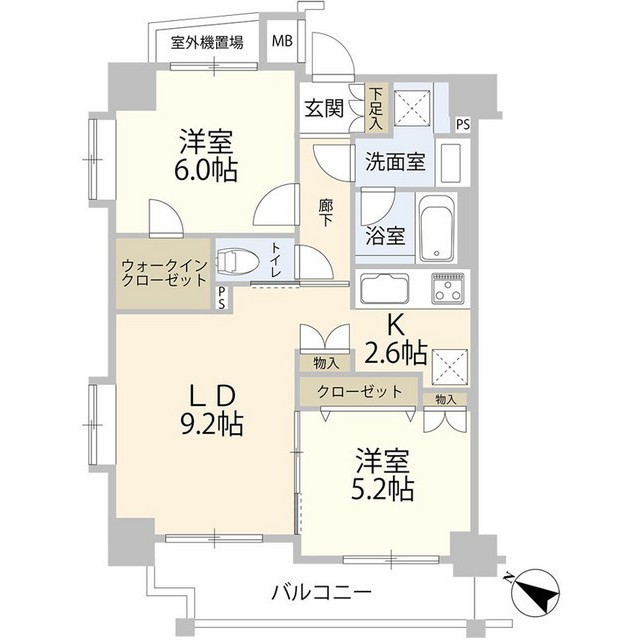 日神パレステージ板橋の間取り写真