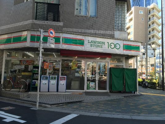 コンビニ　ローソンストア100押上店（コンビニ）まで107m