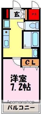 クリエイティブハイツ春日原の間取り写真
