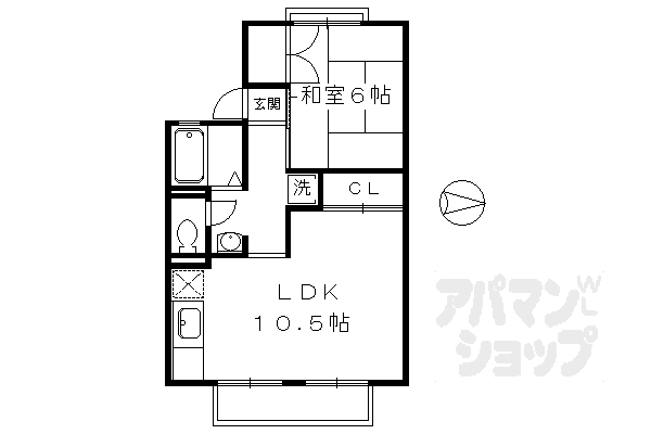 セジュール北山の間取り写真