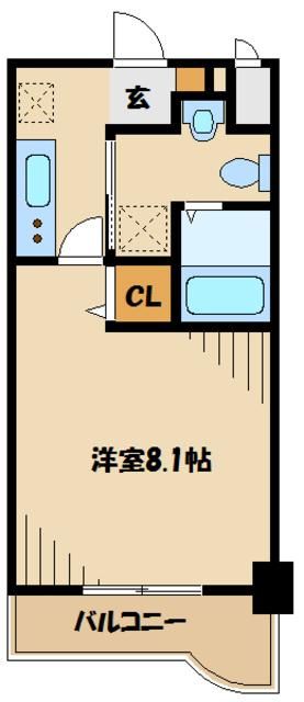 フォーラム共栄の間取り写真