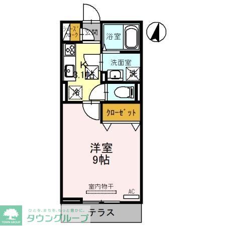 クレール西大宮の間取り写真
