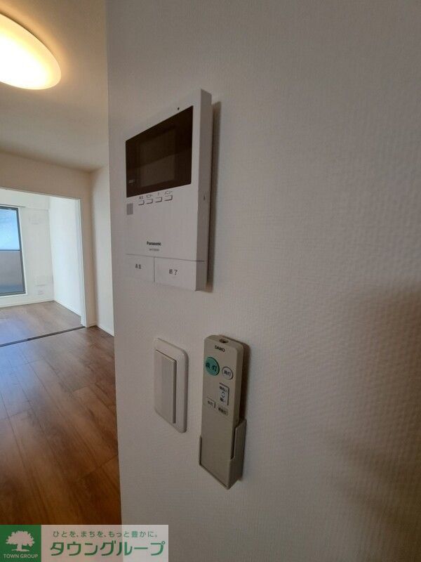 セキュリティ　３０５号室設備施工例　現況優先