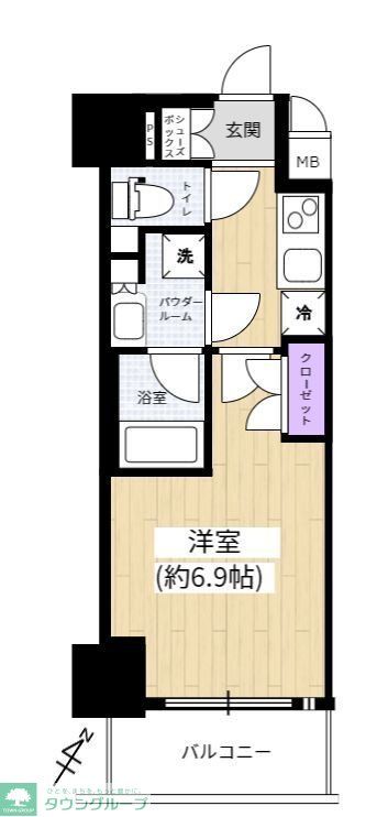 エグゼ北大阪の間取り写真