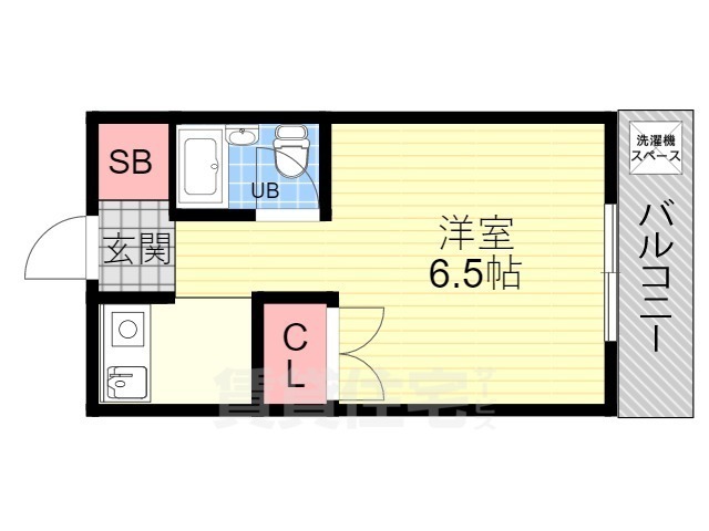 アドミラルマンションの間取り写真