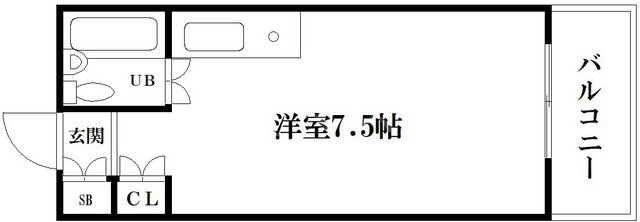 プリエール南堀江の間取り写真