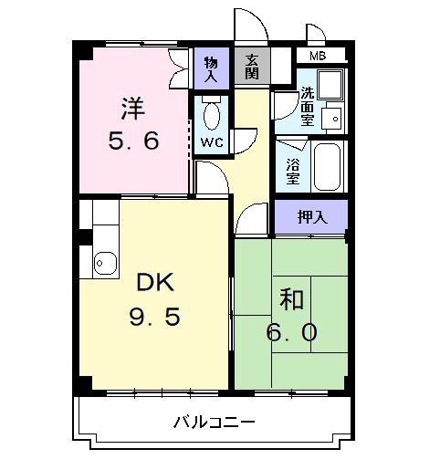 アーバンステージY・Sの間取り写真